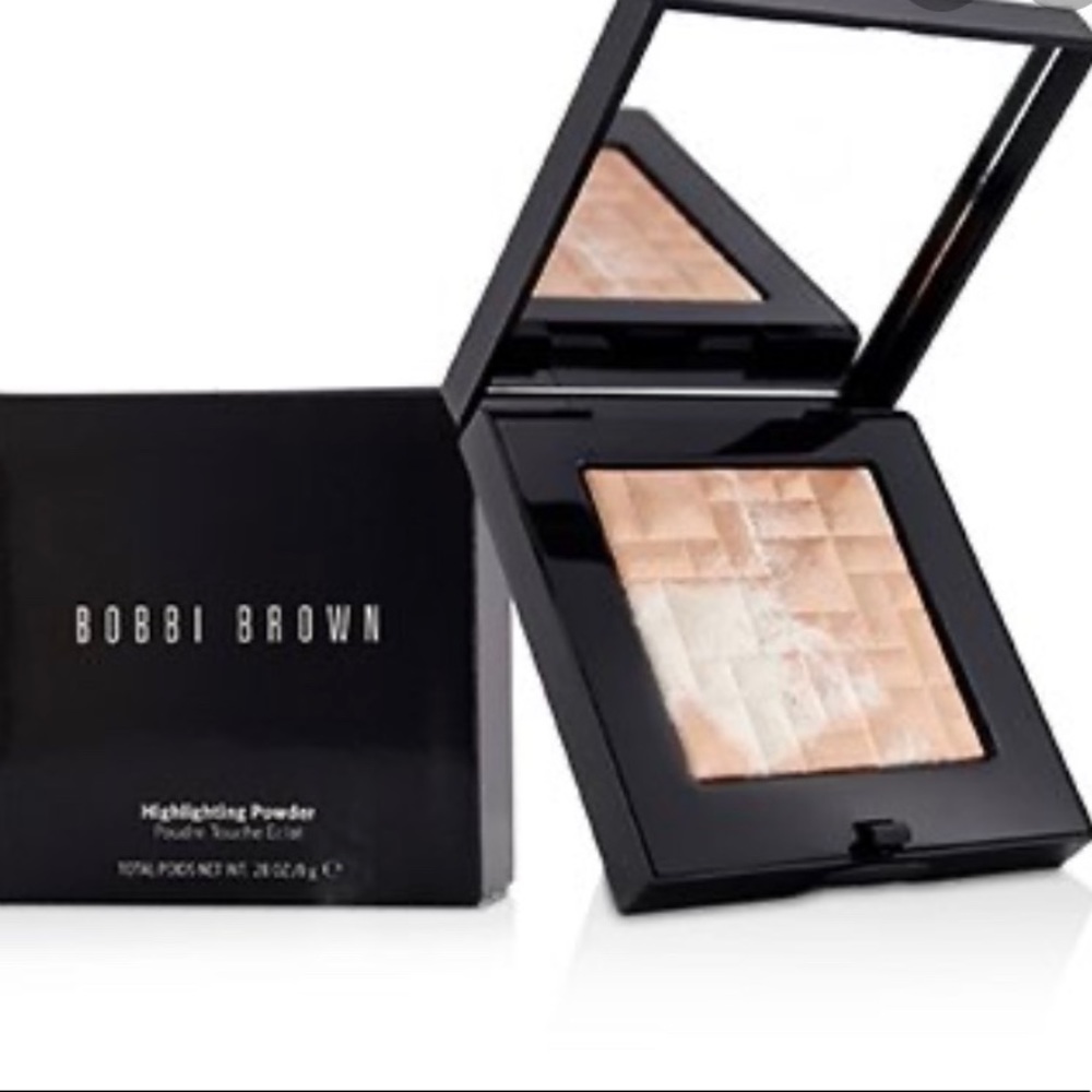 Bobbi brown highlighting powder pink glow
